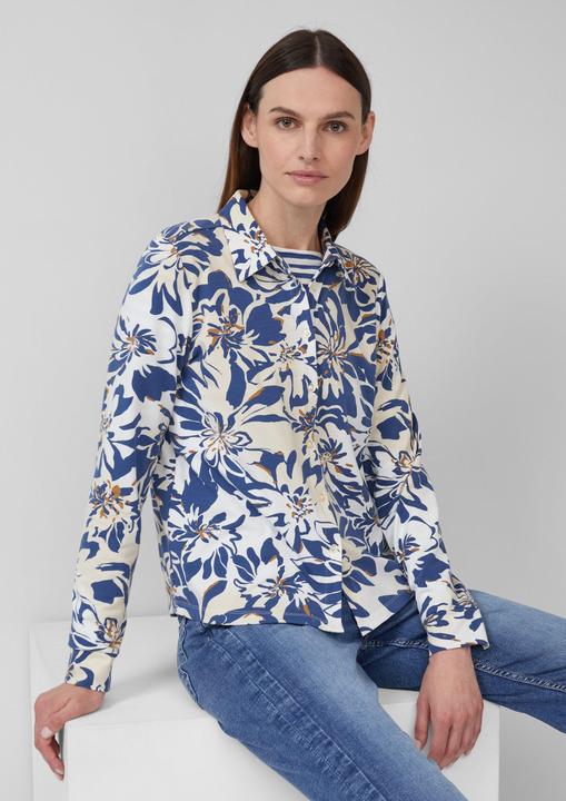 Produktbild s.Oliver T-Shirt Elastische Jerseybluse (48)