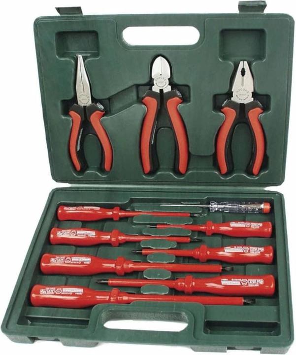 Mannesmann Electrician tool set in the box (11 pieces)