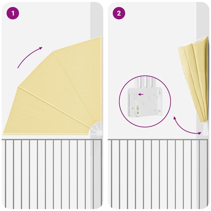 Produktbild vidaXL Balkon Sichtschutz (210 cm)