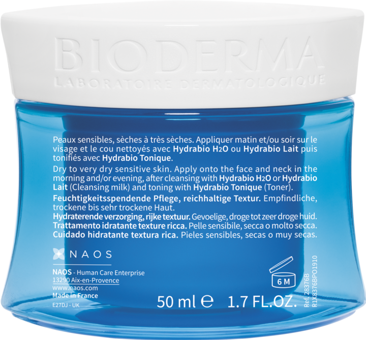 Produktbild Bioderma Hydrabio (50 ml, 24h Creme)