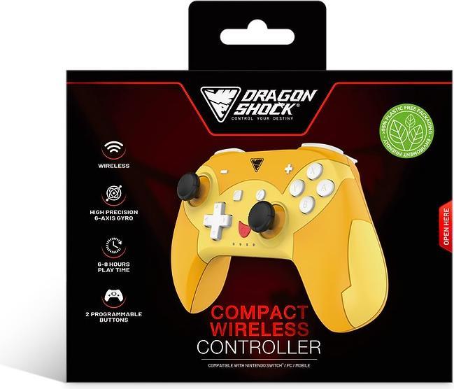 Immagine prodotto DragonShock Controller Poptop Wireless Pikachio Switch (Switch)