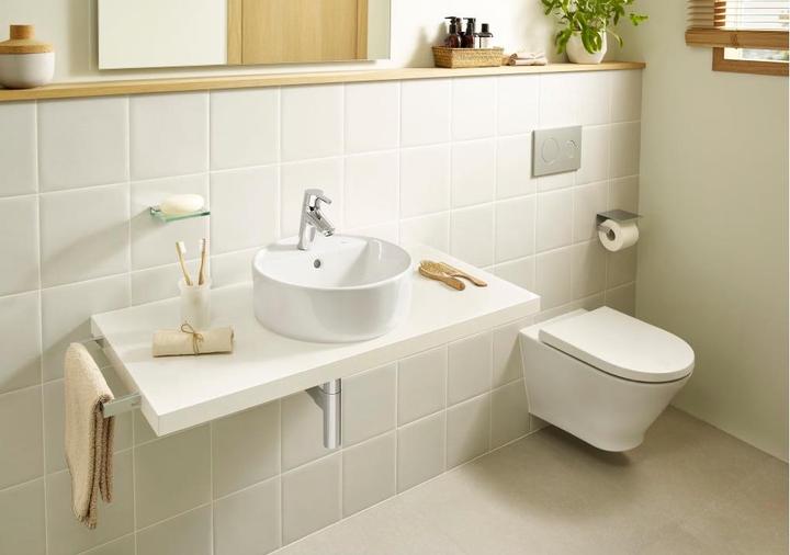 Produktbild ROCA THE GAP WB OC Ø400X130 1TH WHTE (400 mm)