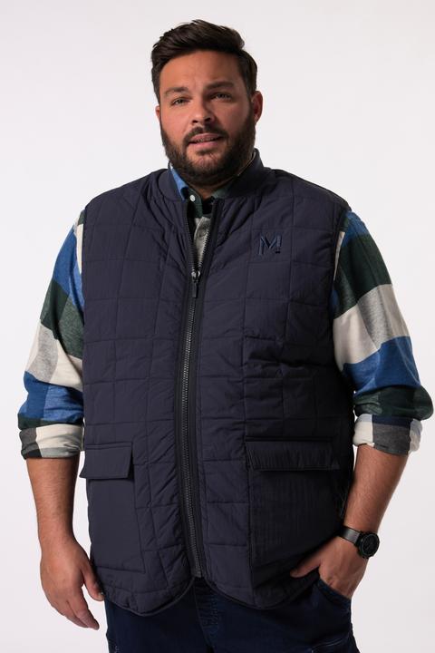 Produktbild Men+ Steppweste, Collegekragen (4XL)