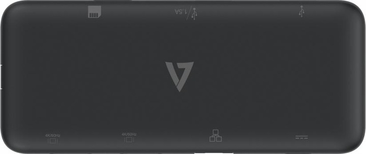 Image du produit V7 USB-C Mini Dock Double écran 4k (USB-C, 2 Ports)