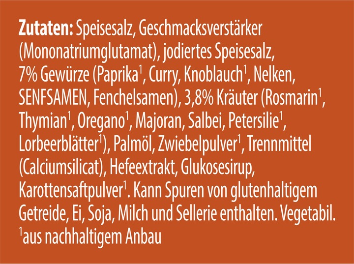 Image du produit Streu Mi Würzmischung (433 g)