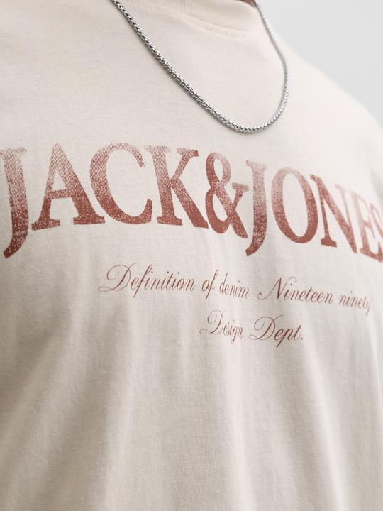 Produktbild Jack & Jones Jjdevin Daytona Print Tee Ss Crew Ln (S)