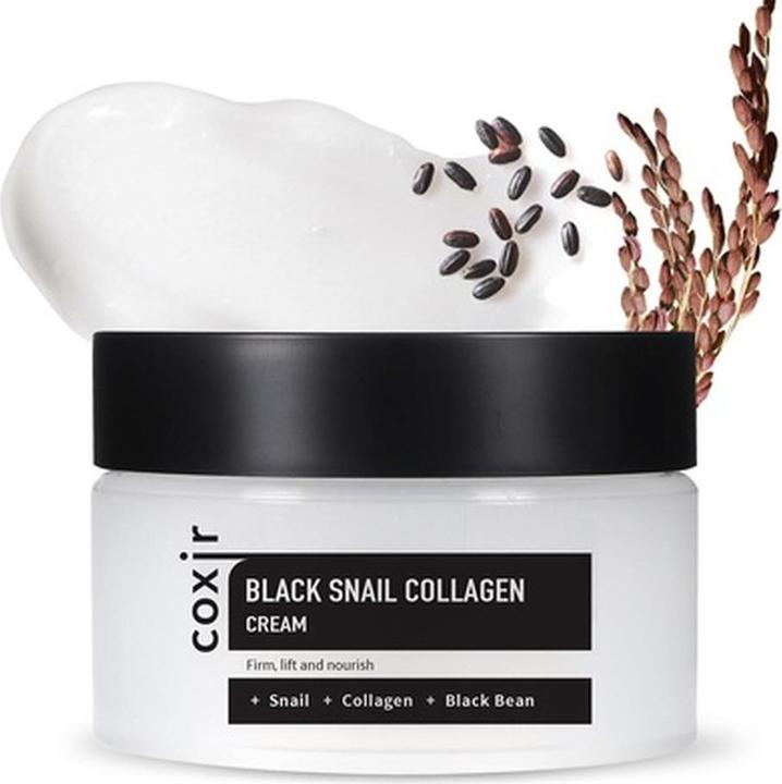 Coxir Black Snail Collagen Cream 30ml with Snail Mucin and Collagen (30 ml, Gezichtstonic)