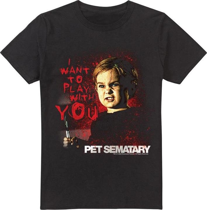 Produktbild Pet Sematary I Want To Play TShirt (4XL)