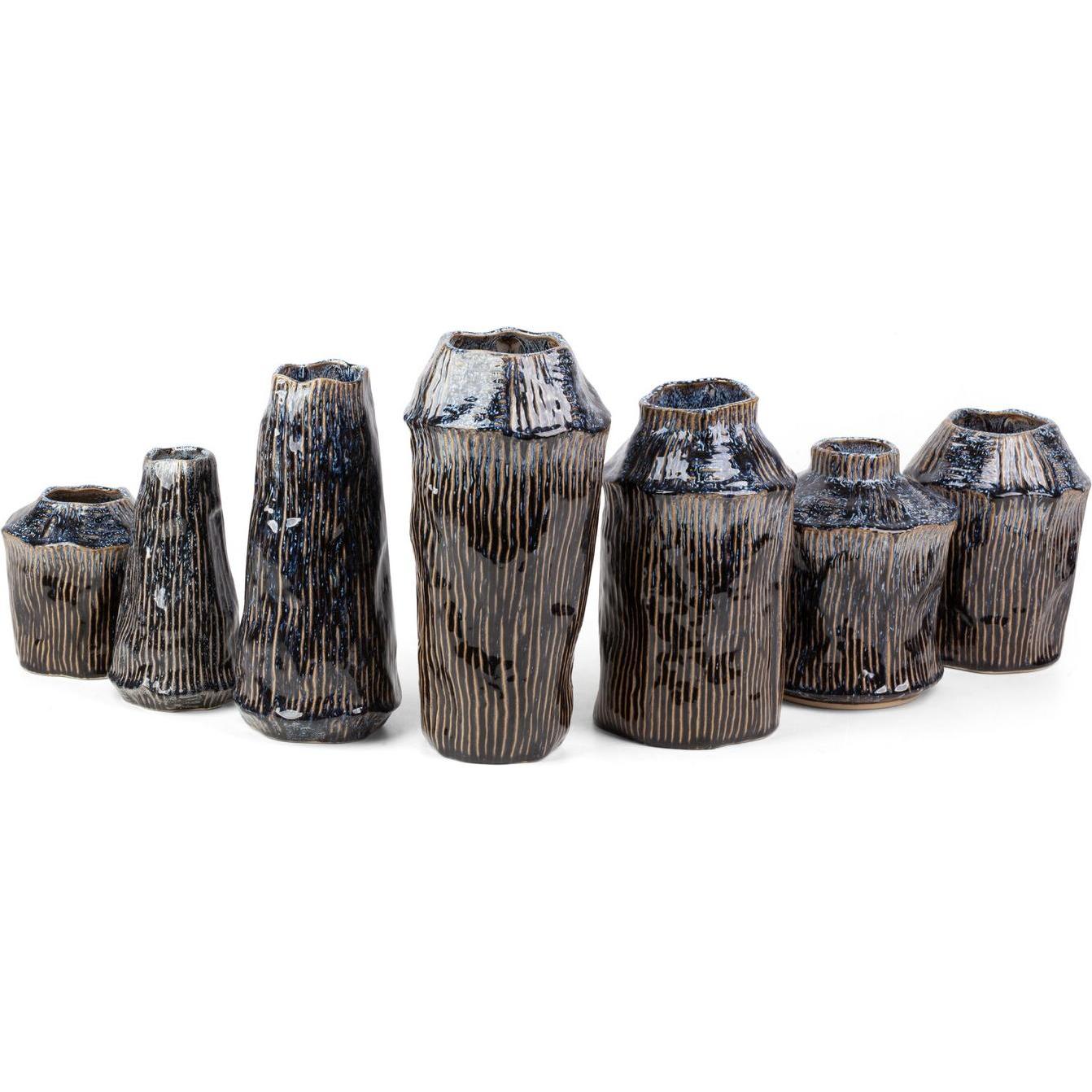 Thumbnail - Eurofirany, Vase, C/ALDA/WAZ/07 16X16X32 GRAN+BEIGE (1 x, 16 x 32 cm)