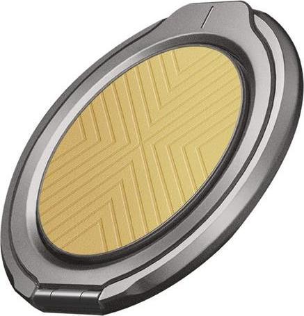 Actual product image Uniq Gripfit 360 Magnetic Mount&Kickstand Magnetic Holder yellow/canary yellow