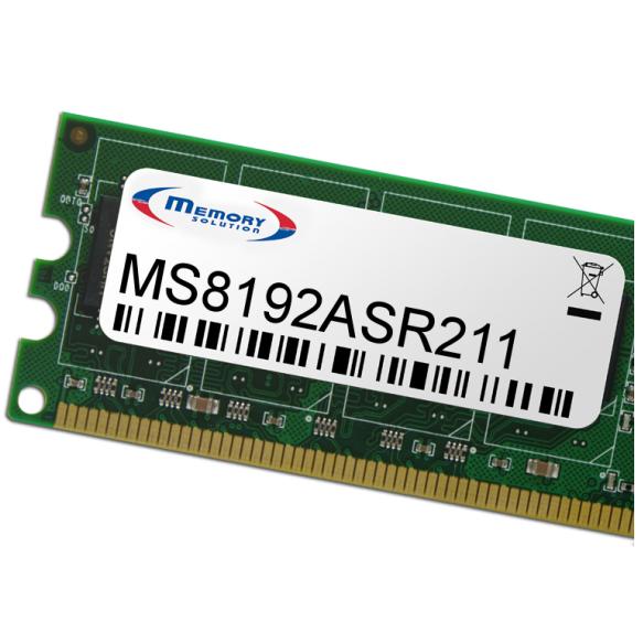 Memorysolution Memory Solution MS8192ASR211 8GB Speichermodul (1 x 8GB), RAM Modellspezifisch