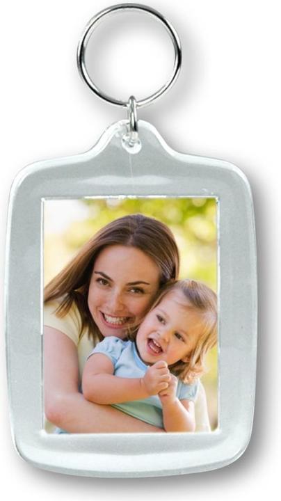 Actual product image ZEP Photo Keychain Rectangular 7360PHB 35x45 mm 36 pieces