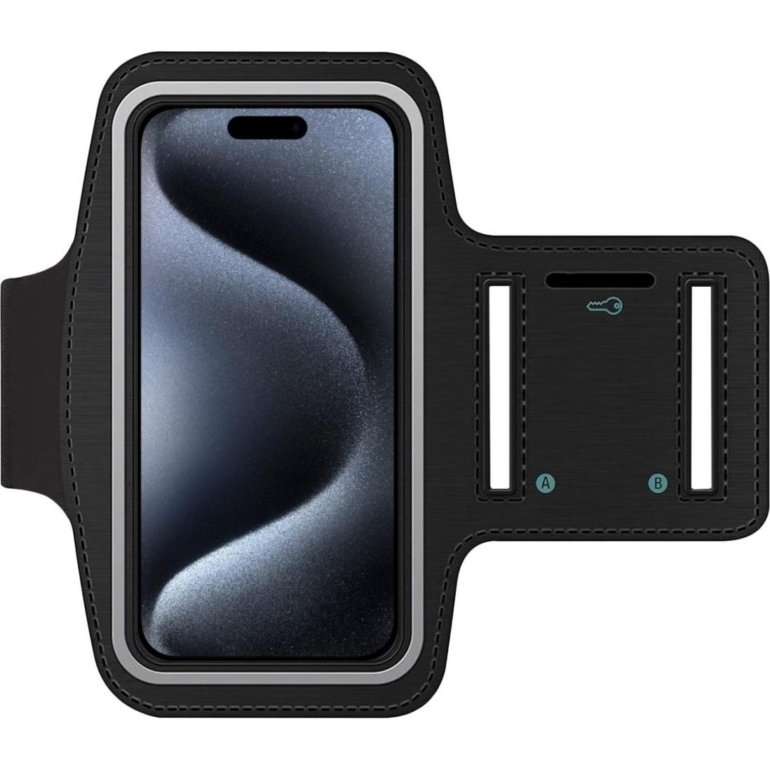 Thumbnail - SmartFitness Handy Sport Armband, Smartphone Sportarmband, Schwarz