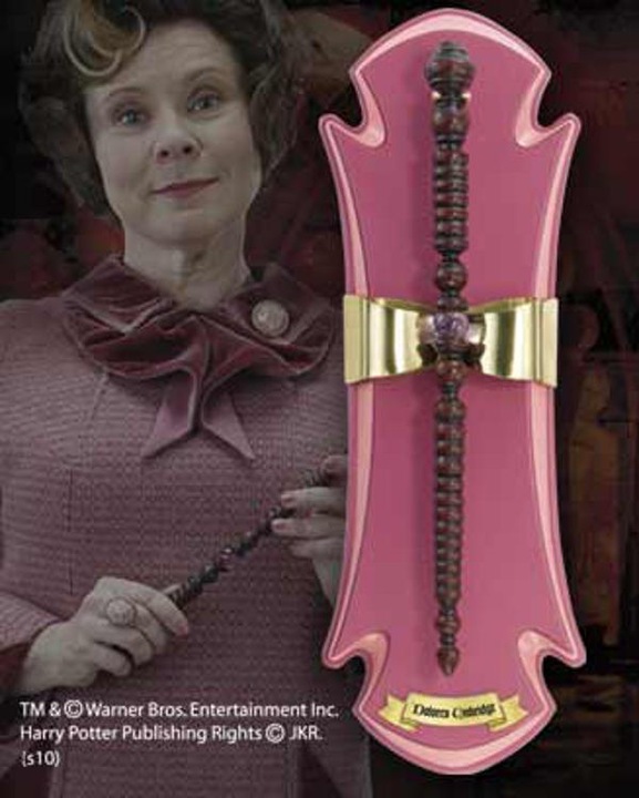 Actual product image Noble Collection Harry Potter replica Dolores Umbridge's wand 27 cm