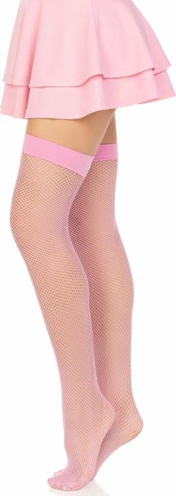 Actual product image Leg Avenue Fishnet Stockings Pink (One size)