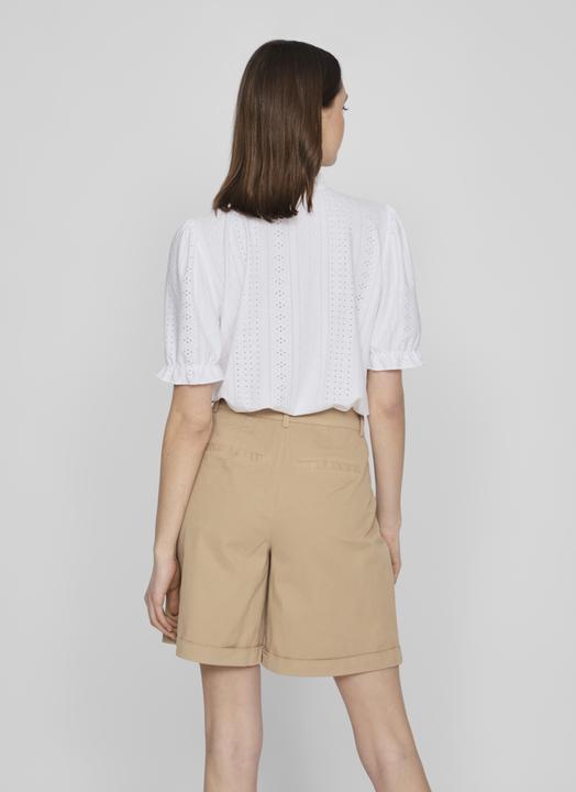 Immagine prodotto Vila Top con scollo a cravatta e maniche corte (M)