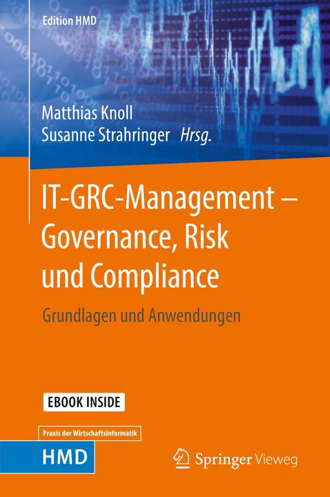Produktbild IT-GRC-Management - Governance, Risk und Compliance (Deutsch, Matthias Knoll, Susanne Strahringer, 2018)