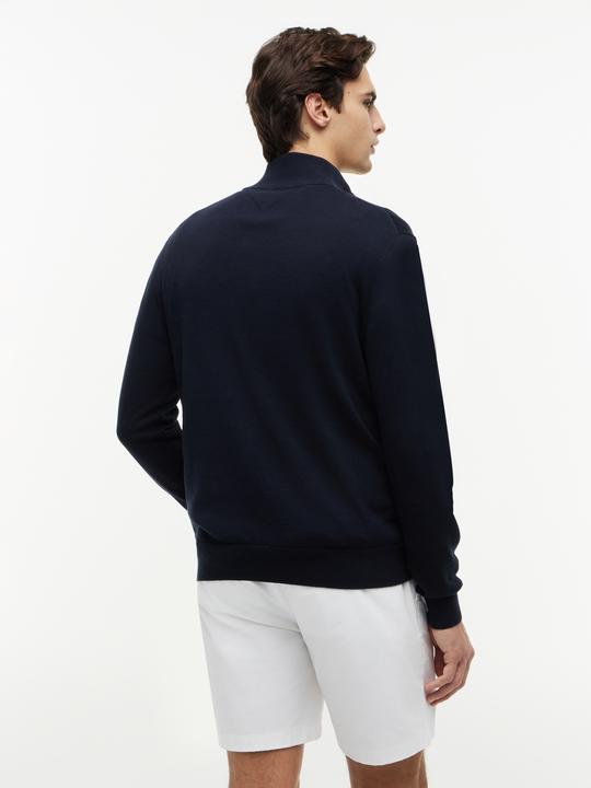 Actual product image Tommy Hilfiger Essential Cotton Zip Mock (XL)