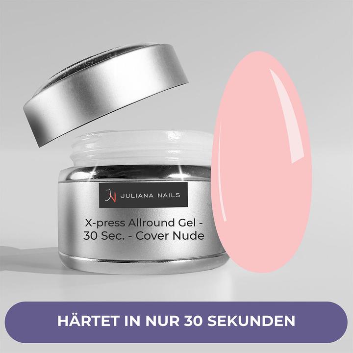 Image du produit Juliana Nails X-press Allround Gel (rose nude (couvrance moyenne à élevée))