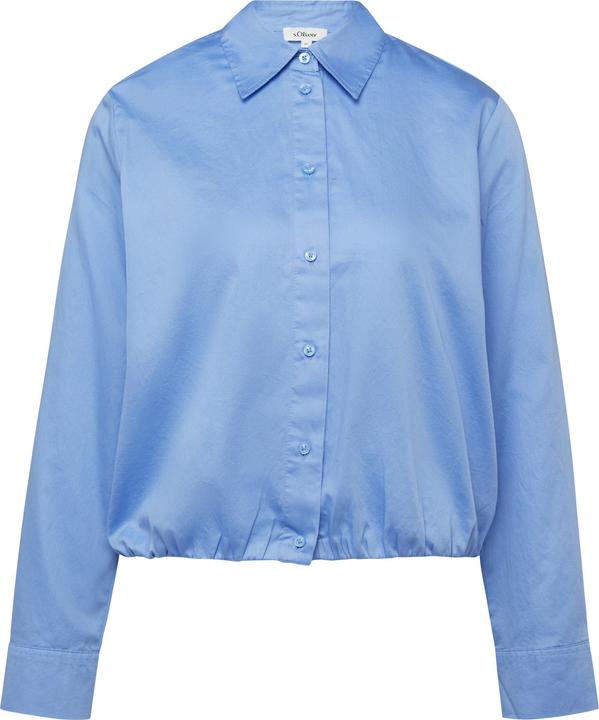 Immagine prodotto s.Oliver Bluse Baumwollsatin-Bluse mit Raffung (36)