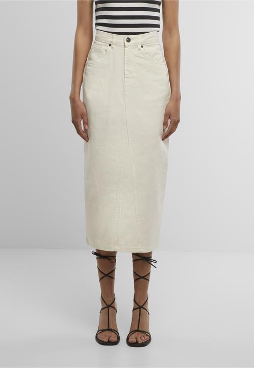 Actual product image Urban Classics Ladies Soft Denim Midi Skirt - 193361 (26)