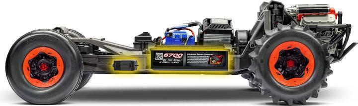 Produktbild Traxxas FUNCO RWD 8S VXL blau 1/6 Sand Car RTR Brushless, ohne Akku/Ladegerät (RTR Ready-to-Run)