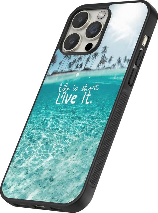 Produktbild PhoneLook Hülle Silikon schwarz Summer 18 24 (Apple iPhone 14 Pro Max)