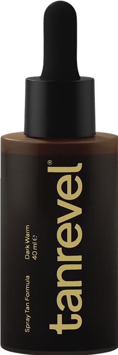 Actual product image Tanrevel ® Spray Tan Formula Dark Warm 40 ml (Self tanning spray, 40 ml)