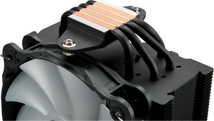 Actual product image Enermax CPU Cooler ETS-T40 BK ARGB (158 mm)