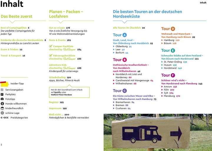 Actual product image Camper Guide Deutsche Nordseeküste (German, Mirko Kaupat, 2021)