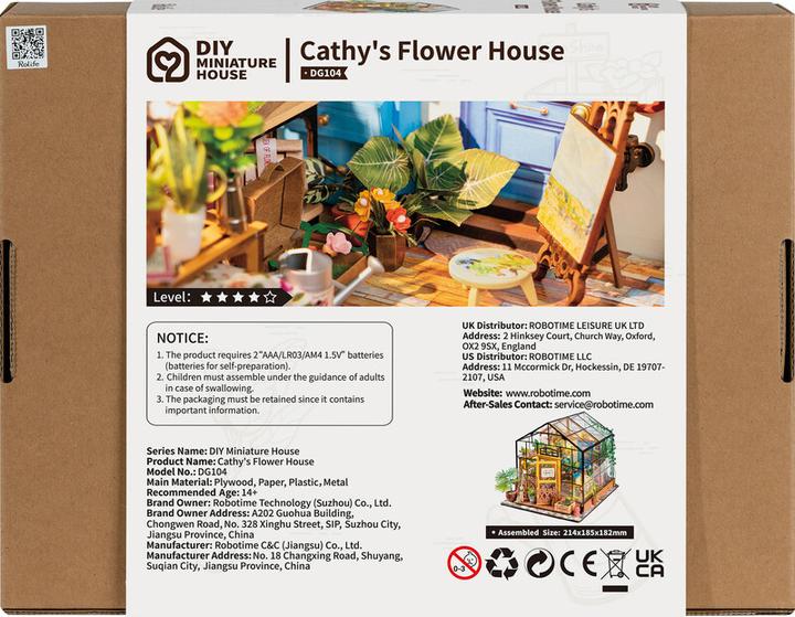 Produktbild Rolife Cathy's Flower House - Miniaturhaus