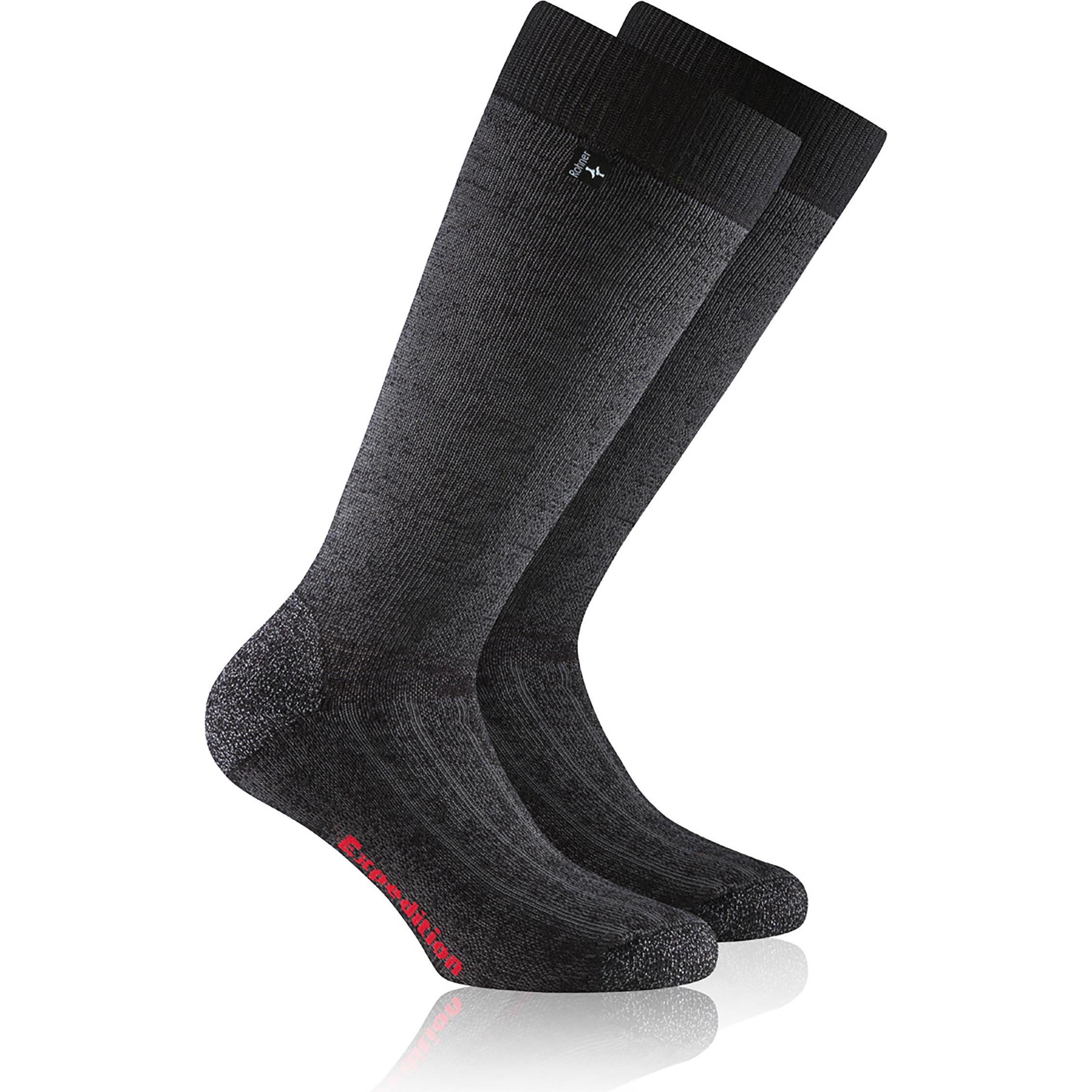 Rohner, Herren, Sportsocken, Herren Expedition Socke (44 - 45), Grau