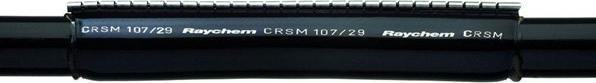 Raychem TE CONNECTIVITY manchon de réparation CRSM avec rail R2Longueur 1000mm ø 53/13mmPour les