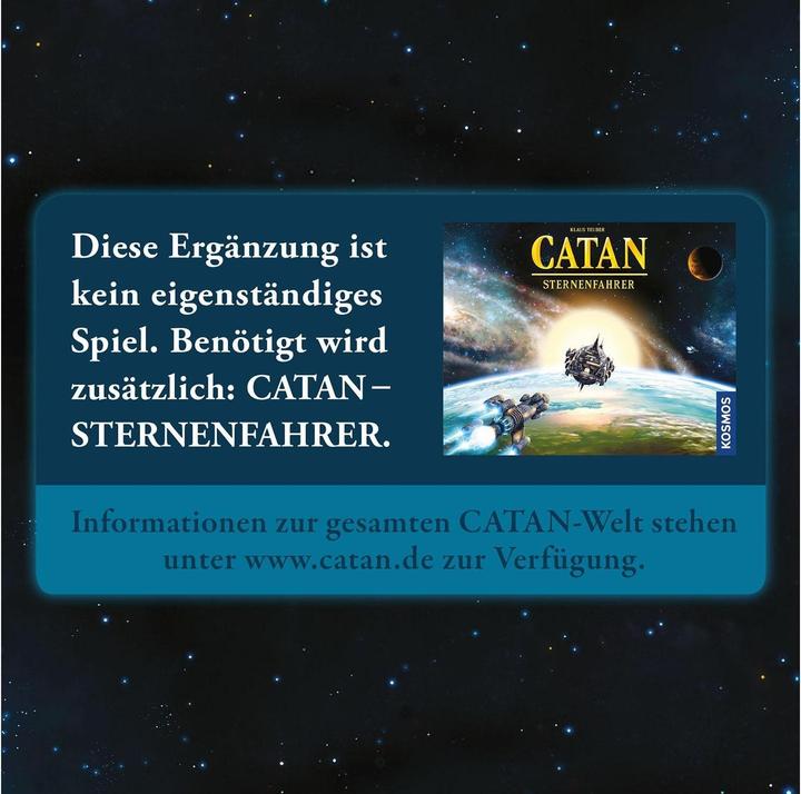 Produktbild Kosmos Catan: Sternfahrer Ergänzung (Deutsch, 5 - 6 Spieler)