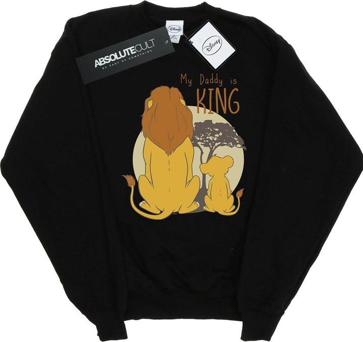 Disney The Lion King My Daddy Is King Sweatshirt Jungen (152, 158)