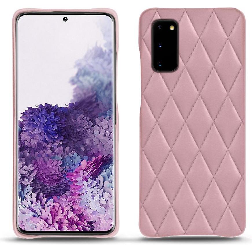 Noreve Lederschutzhülle (Samsung Galaxy S20), Smartphone Hülle, Rosa