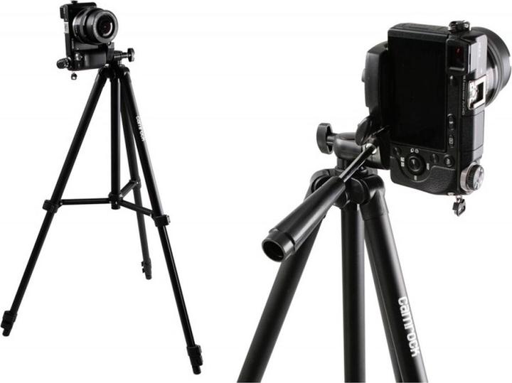 Actual product image CamRock tripod TA30, black (Metal)