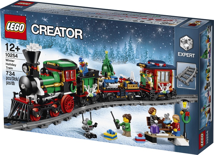 Actual product image LEGO Creator Festive Christmas Train (10254, LEGO Creator Expert)