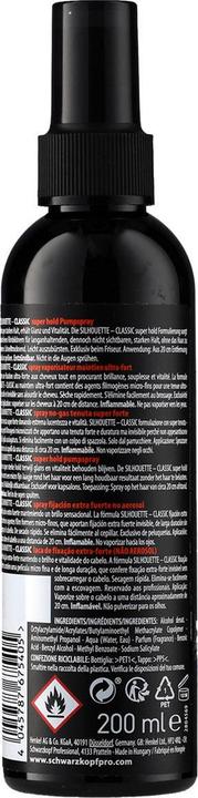 Actual product image Schwarzkopf Silhouette pump spray (200 ml)