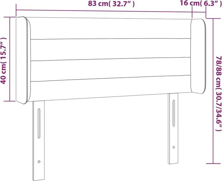 Immagine prodotto vidaXL Kayla (163 x 16 x 88 cm)