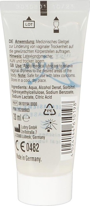 Produktbild Just Glide Wasserbasierend (20 ml)