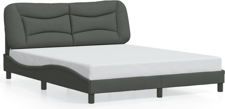Produktbild vidaXL Bettgestell mit Kopfteil Stoff (160 x 200 cm)