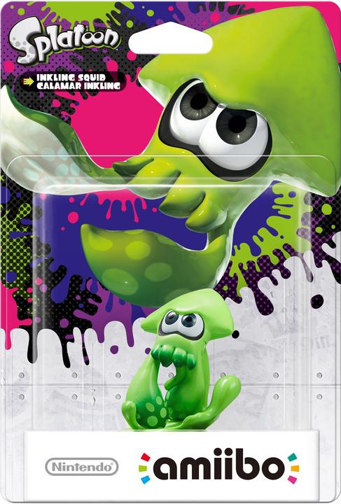Actual product image Nintendo amiibo Splatoon Inkling Squid (Wii U)