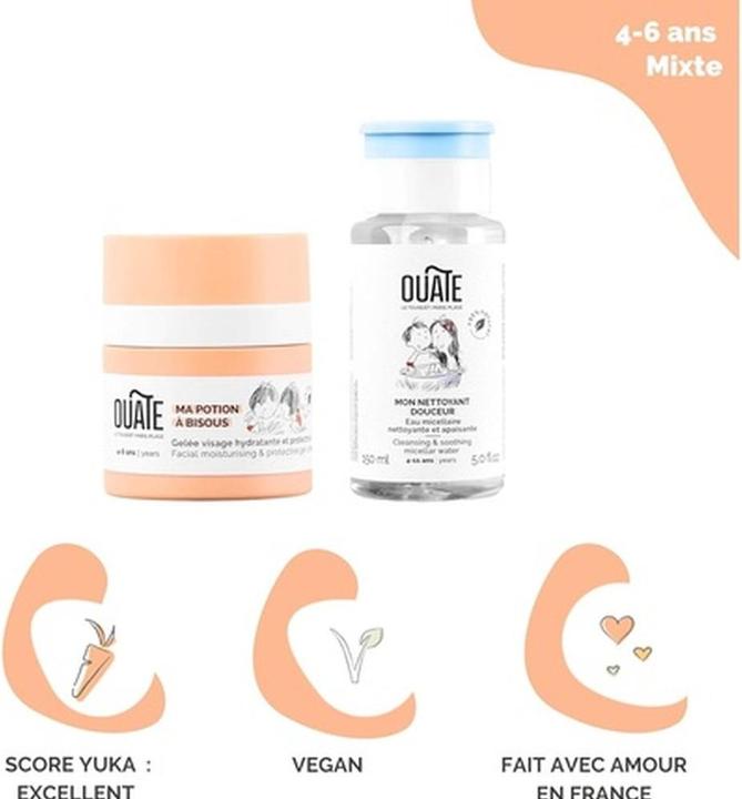 Image du produit Viatris Discovery Kit Visage Enfants Hydratant Nettoyant Formules Véganes (Kit de soins du visage)