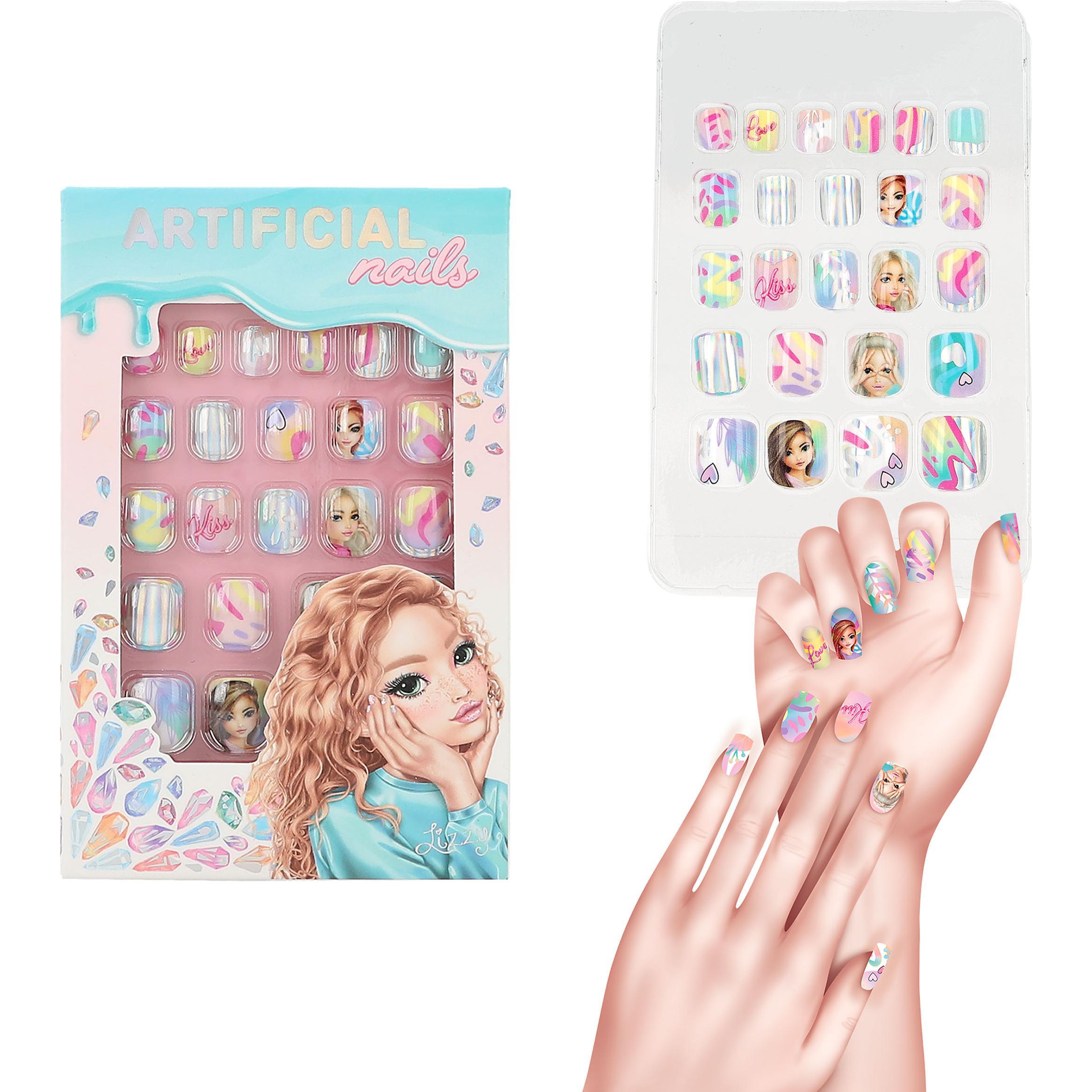 Thumbnail - Depesche, Nagelstyling + Kunstnägel, Artificial Nails (Kunstnägel, Mehrfarbig)