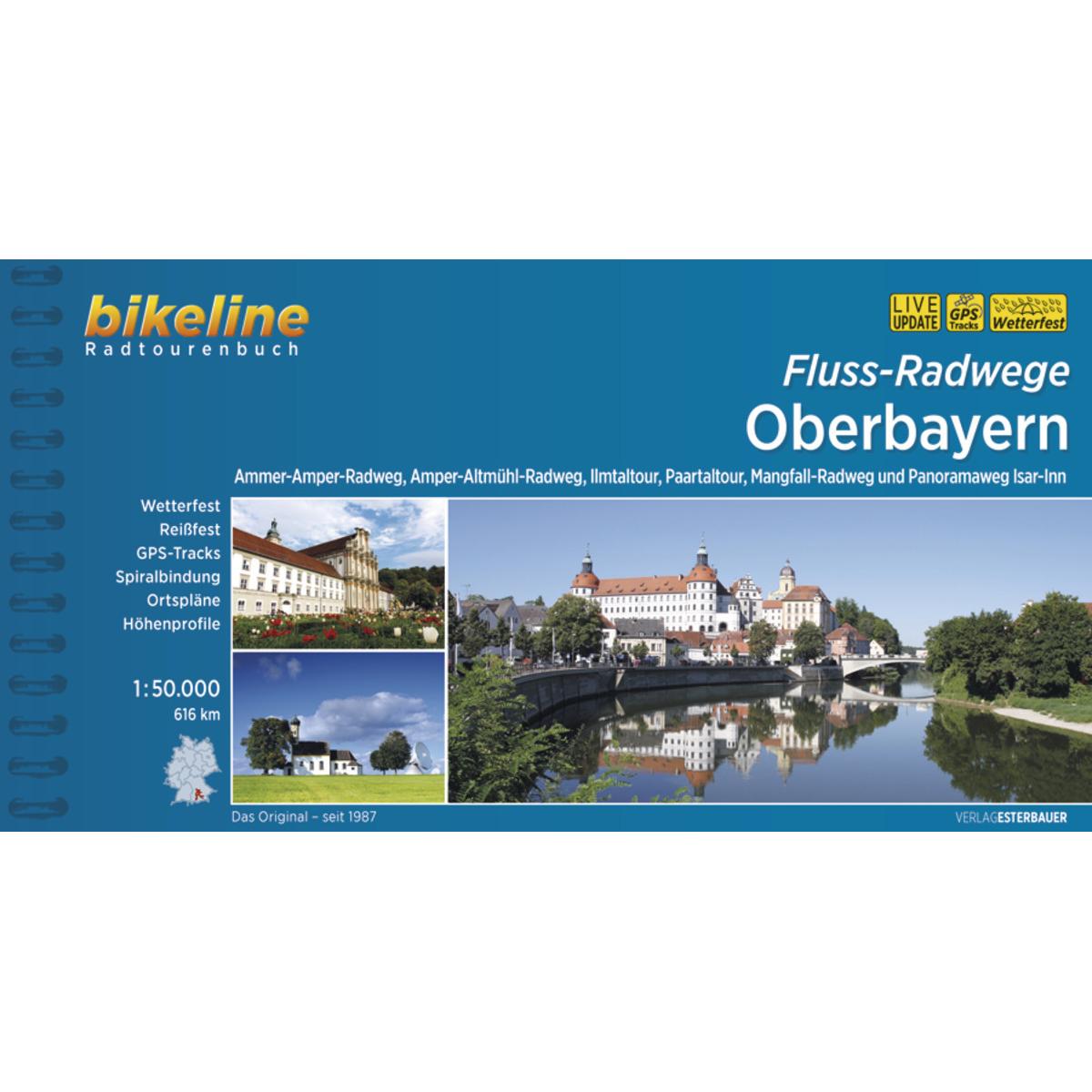 Fluss-Radwege Oberbayern, Ratgeber von Esterbauer Verlag
