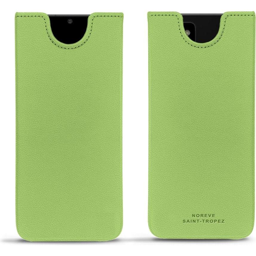 Noreve Lederschutzhülle (Samsung Galaxy Note 20 Ultra), Smartphone Hülle, Grün
