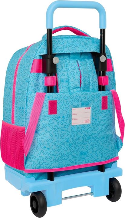 Actual product image L.O.L. Surprise! School rucksack with wheels Surprise! Divas Blue 33 X 45 X 22 cm