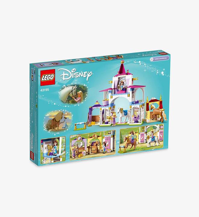 Actual product image LEGO Disney Princess 43195 Belle & Rapunzel horse stable (43195, LEGO Disney)