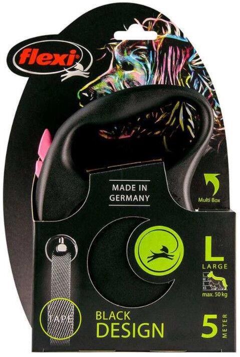 Image du produit Flexi Black Design L sangle 5m (L, Chien, Général)
